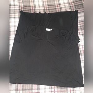 Belle Xl tall black maxi dress with pockets soft